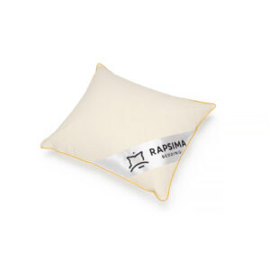 Poduszka puchowa 40x40 cm | Kremowa | Z Puchu Gęsiego