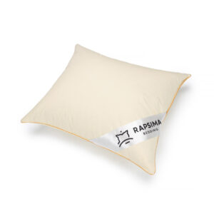 Poduszka puchowa 50x60 cm | Kremowa | Z Puchu Gęsiego