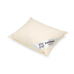 Poduszka puchowa 70x80 cm | Kremowa | Z Puchu Gęsiego